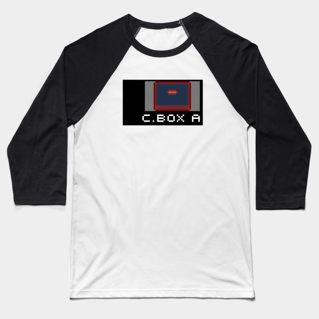 Cardboard Box HUD Baseball T-Shirt by CCDesign